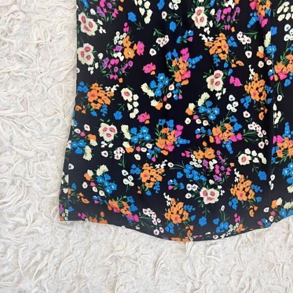 Cabi Carefree Women’s Cami Top Black Colorful Floral Print Tank Top Size Small - Picture 3 of 12